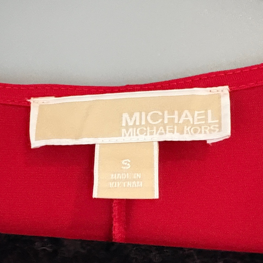 Michael Kors Vibrant Red Apparel